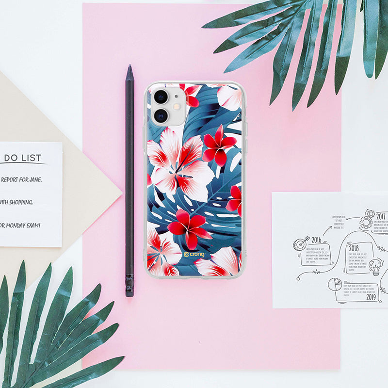 Crong Flower Case  Case for iPhone 11 (pattern 03)